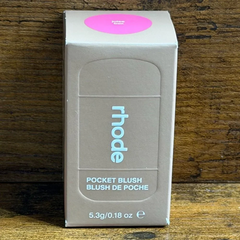 ✨ RHODE Makeup Duo – Lip Tint Rasberry Jelly + Pocket Blush in Juice Box✨NEW